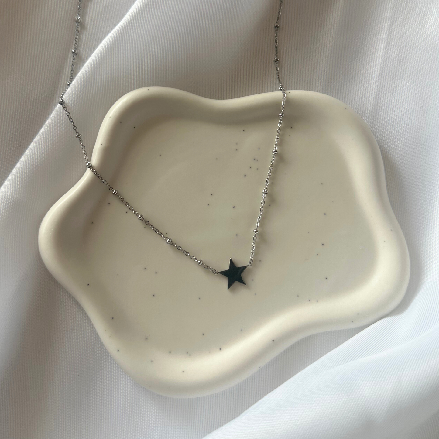 Collier étoile acier inoxydable - Los Angeles