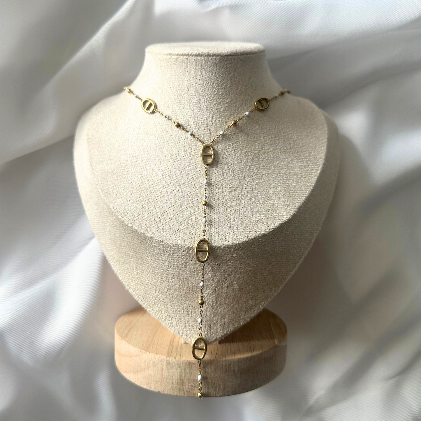 Collier acier inoxydable - Santorin