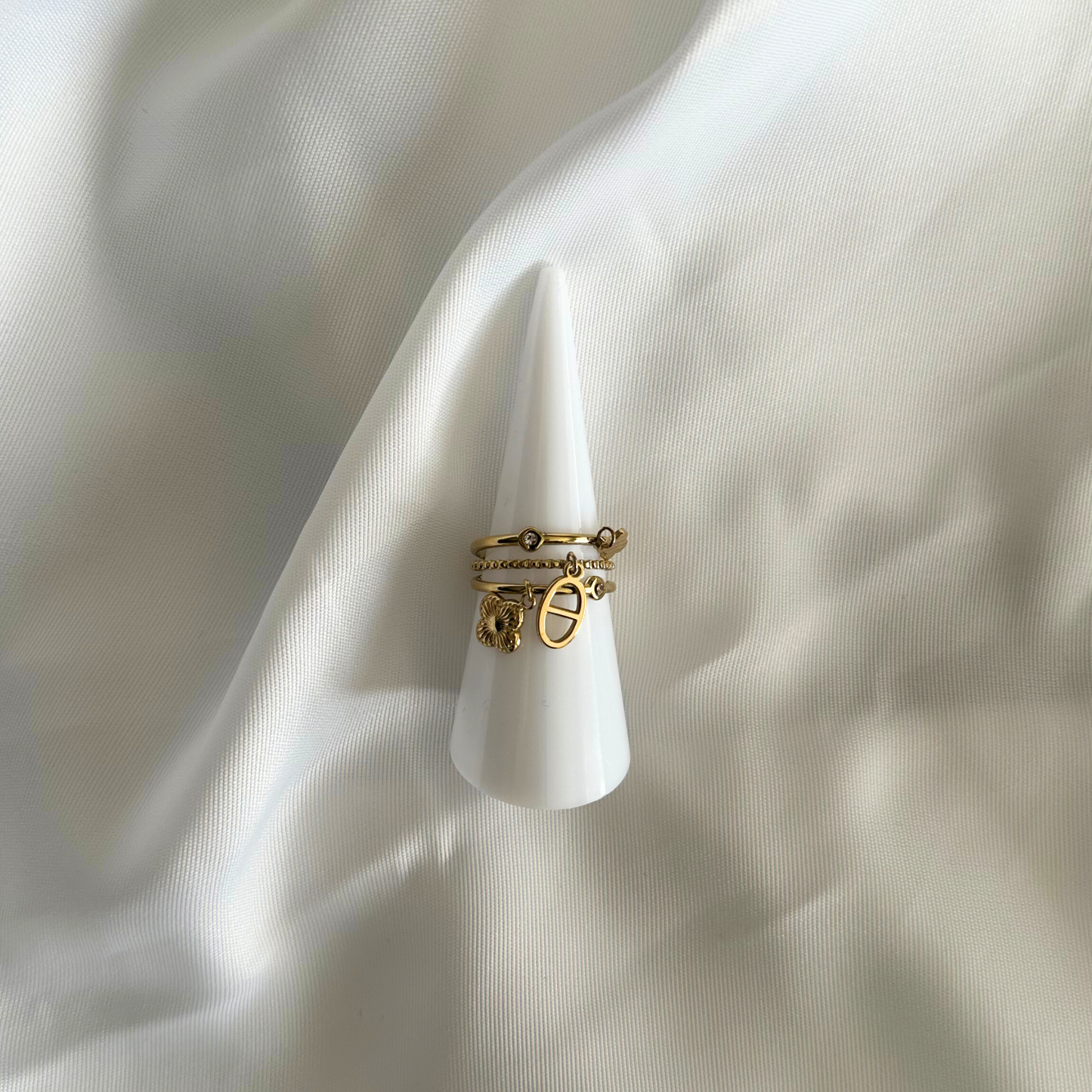 Bague acier inoxydable - Louxor