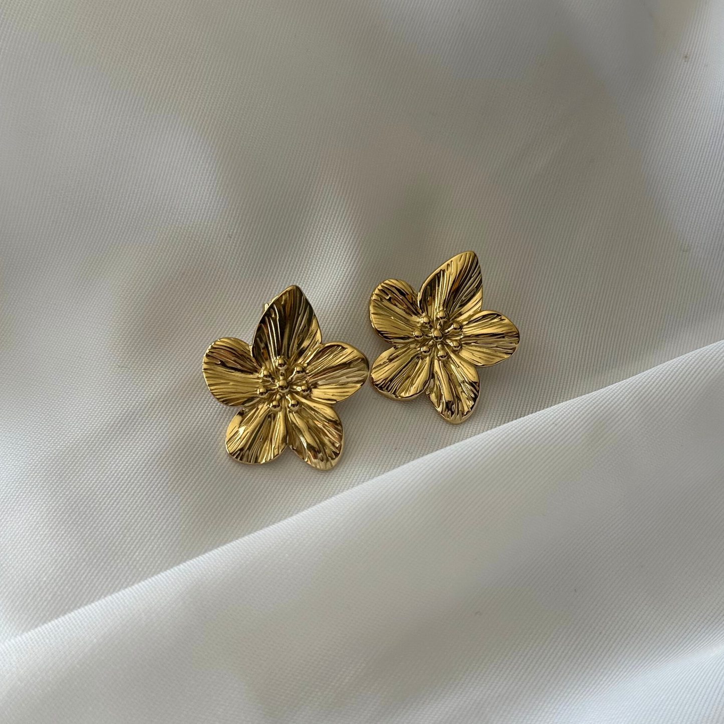 Boucles d'oreilles acier inoxydable - Noumea