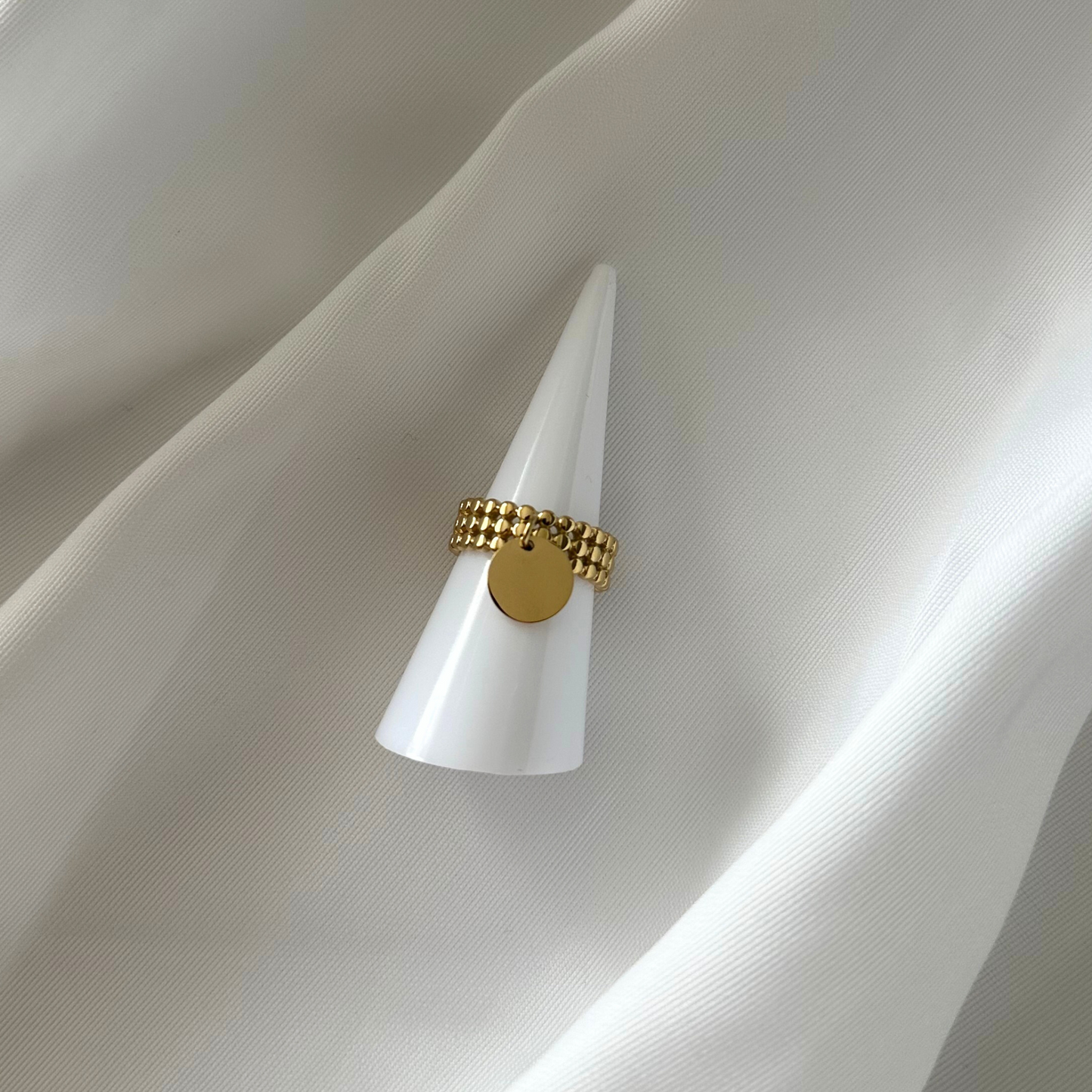 Bague acier inoxydable - New York