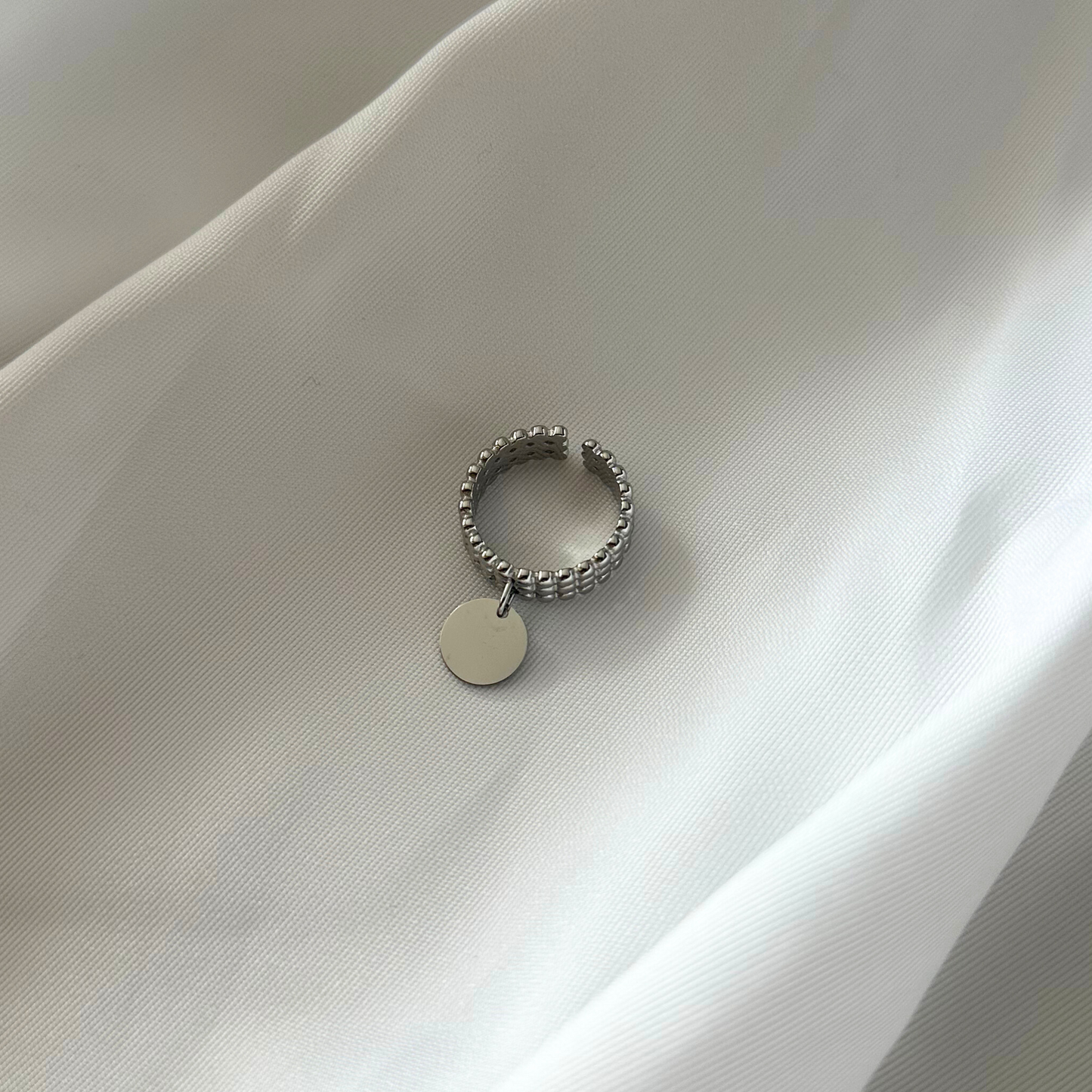 Bague acier inoxydable - New York
