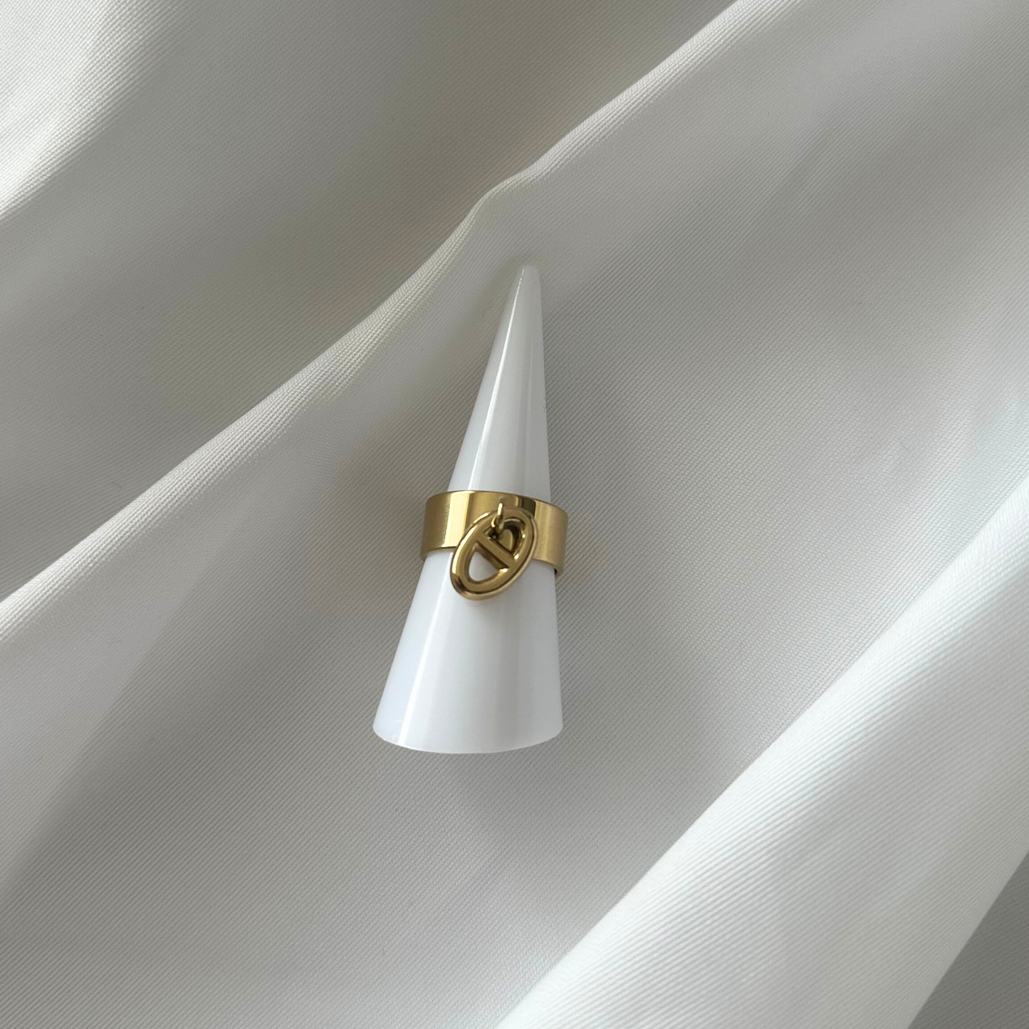 Bague acier inoxydable - Milan