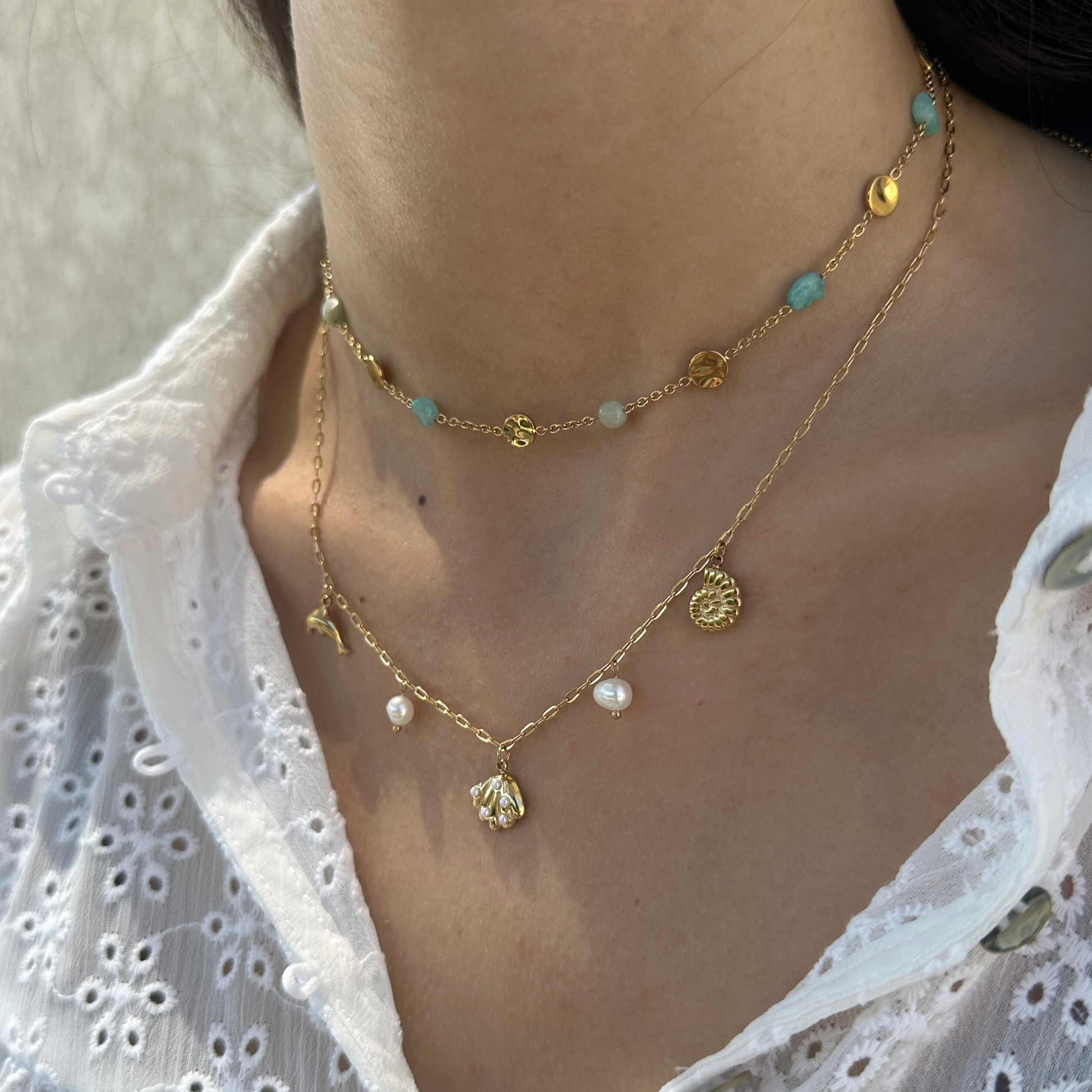 Collier acier inoxydable - Moorea