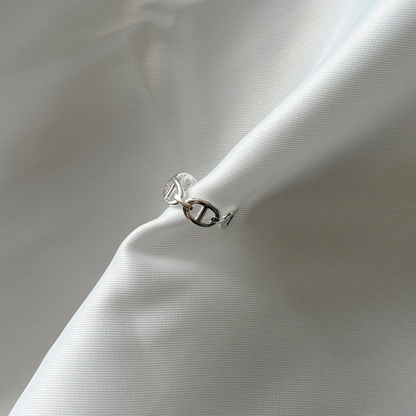 Bague acier inoxydable - Londres