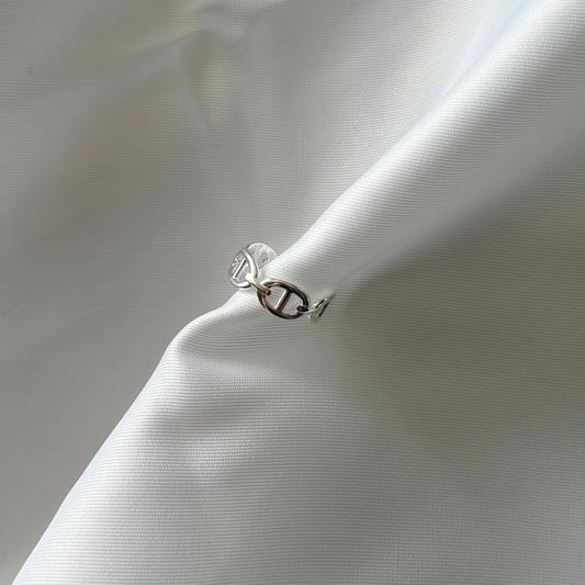 Bague acier inoxydable - Londres