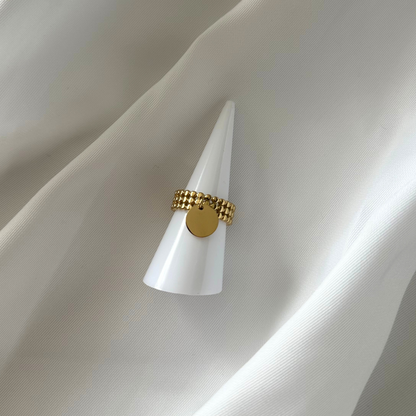 Bague acier inoxydable - New York