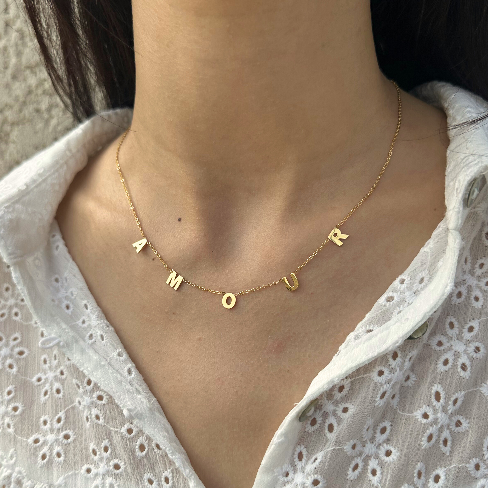 Collier acier inoxydable - Rome