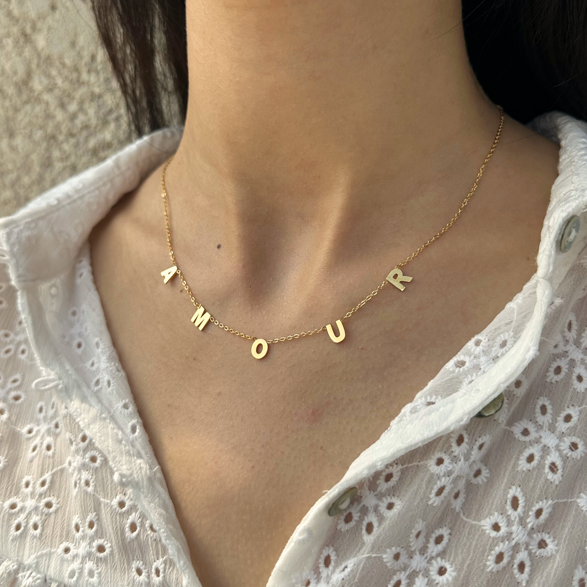 Collier acier inoxydable - Rome