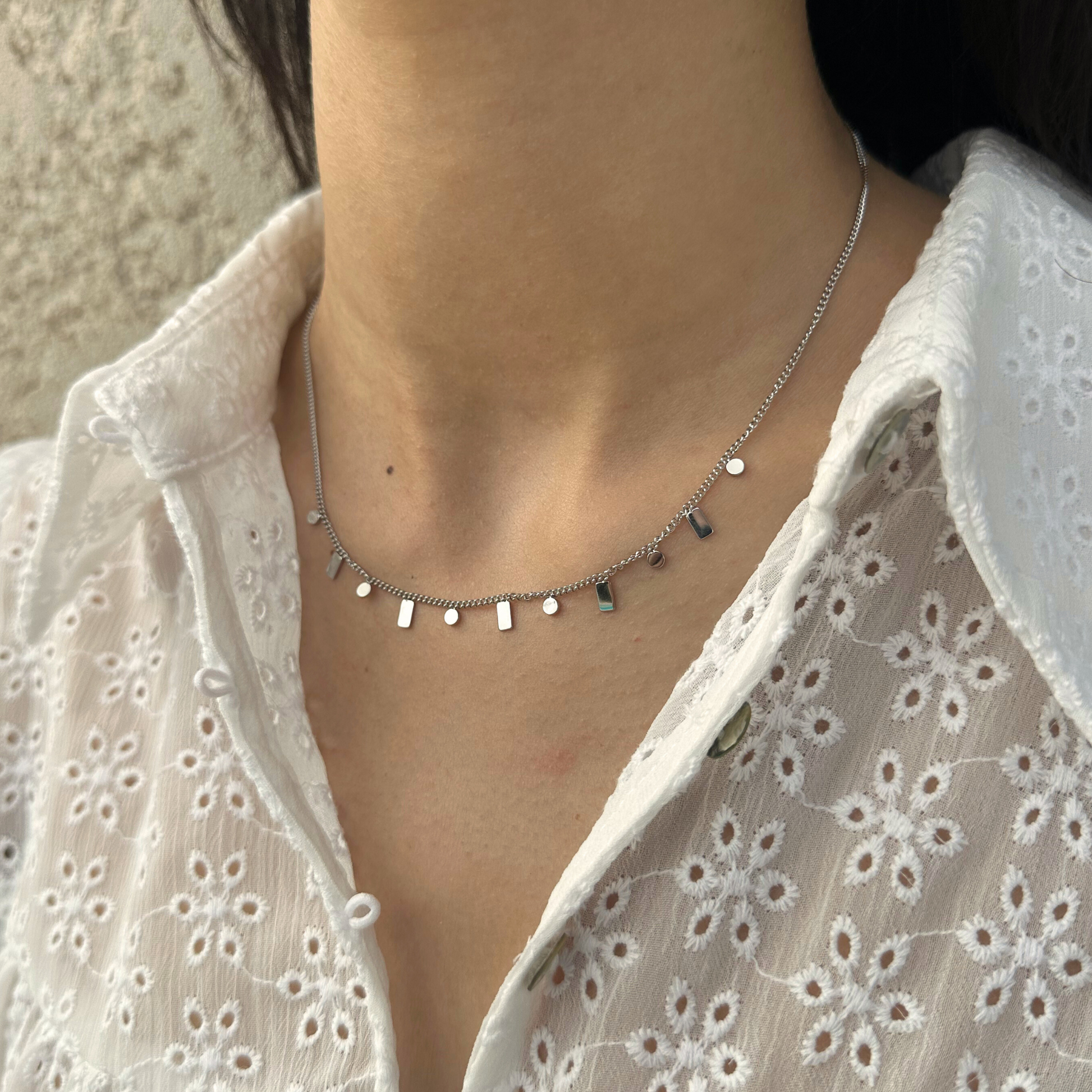 Collier acier inoxydable - Chicago