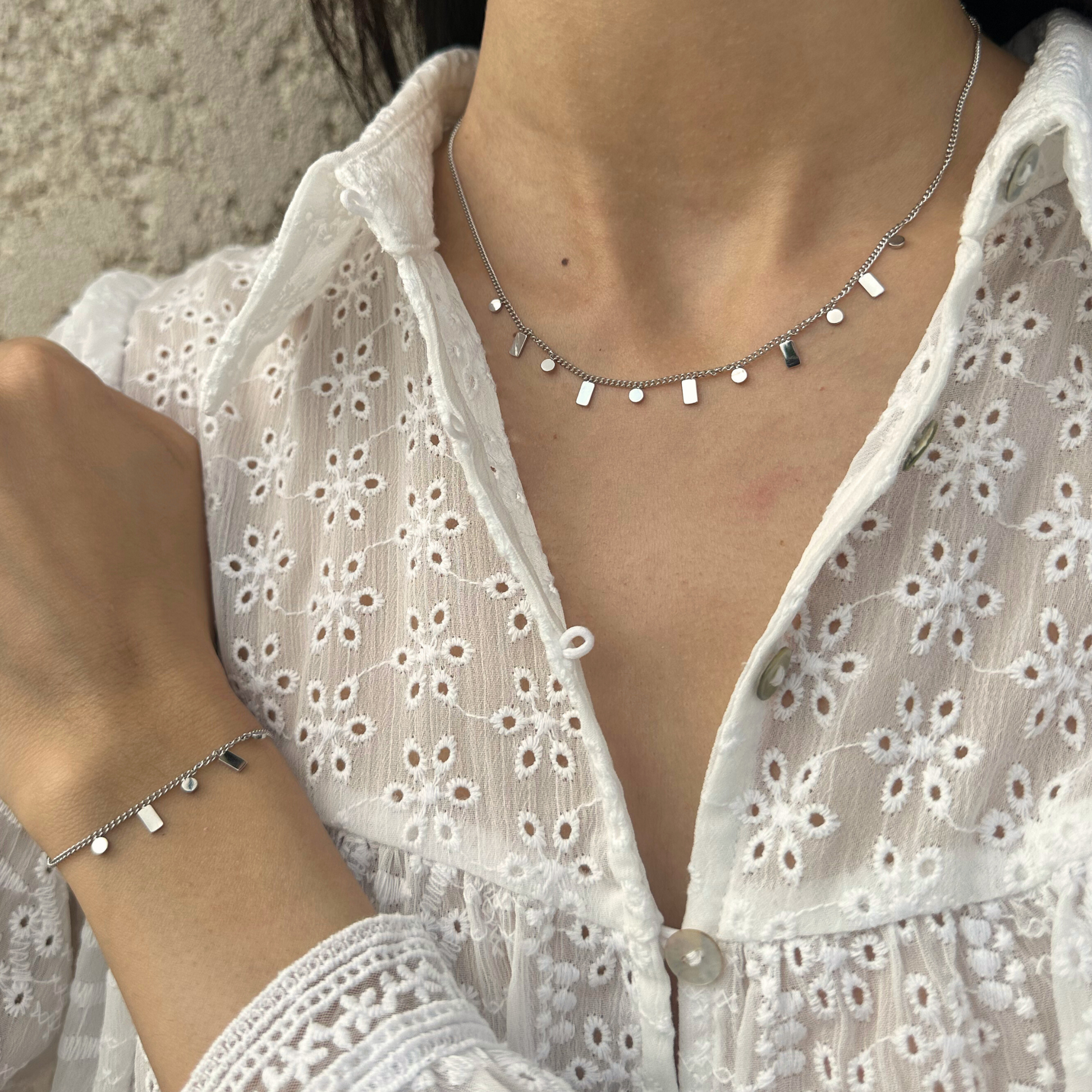 Collier acier inoxydable - Chicago