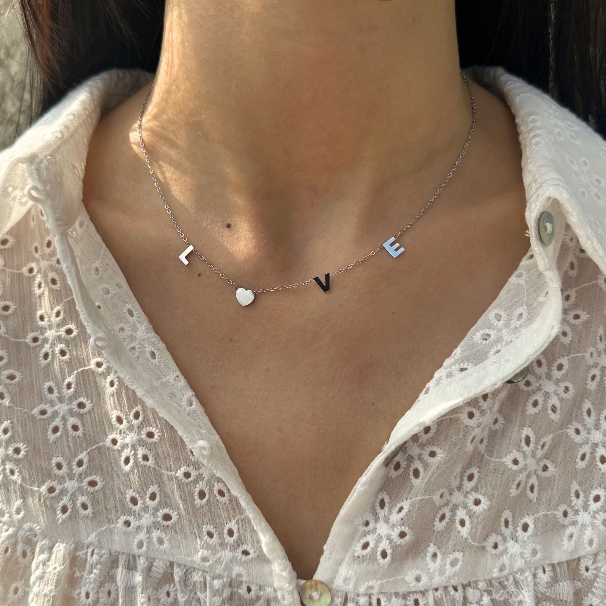 Collier acier inoxydable - Paris