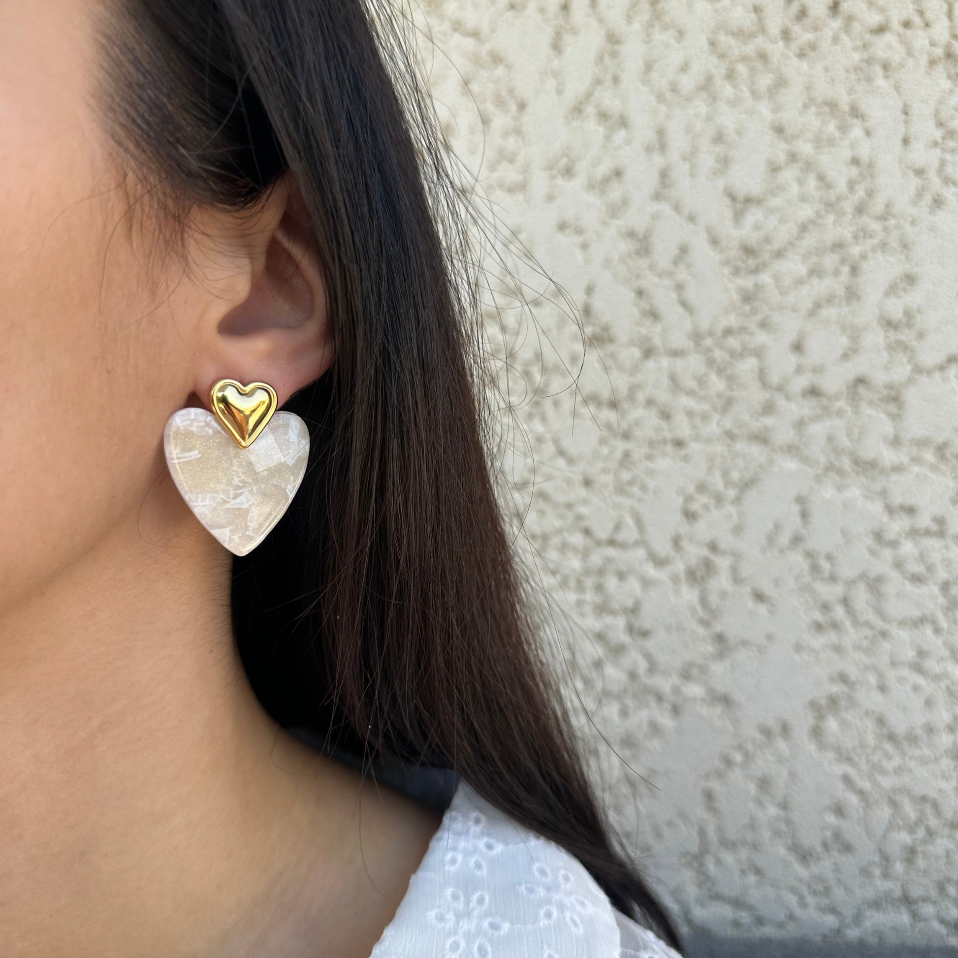 Boucles d'oreilles acier inoxydable - Hurghada